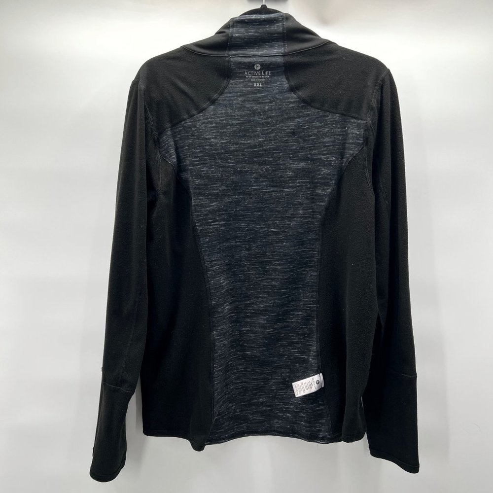 Women’s Workout Exercise 1/4 Zip Pullover Light-Weight Jacket - Picture 5 of 9
